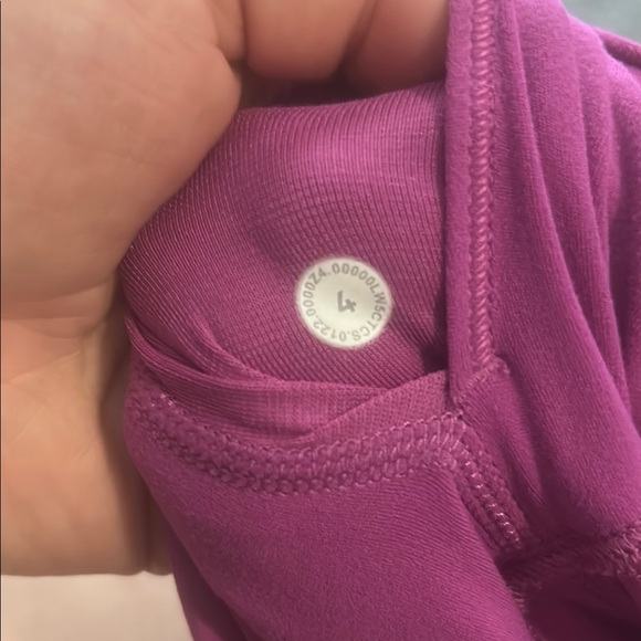 Lululemon Athletica Purple Leggings Full-Length Stretch - Picture 7 of 7